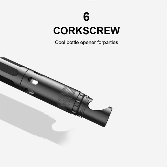 Multifunctional Self Defense Tactical Pen Defense Flashlight Aluminum Screwdrive - Picture 11 of 16